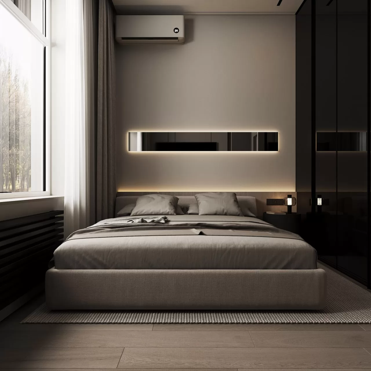 Модный дизайн спальни-2024: 5 трендовых решений и 10+идей